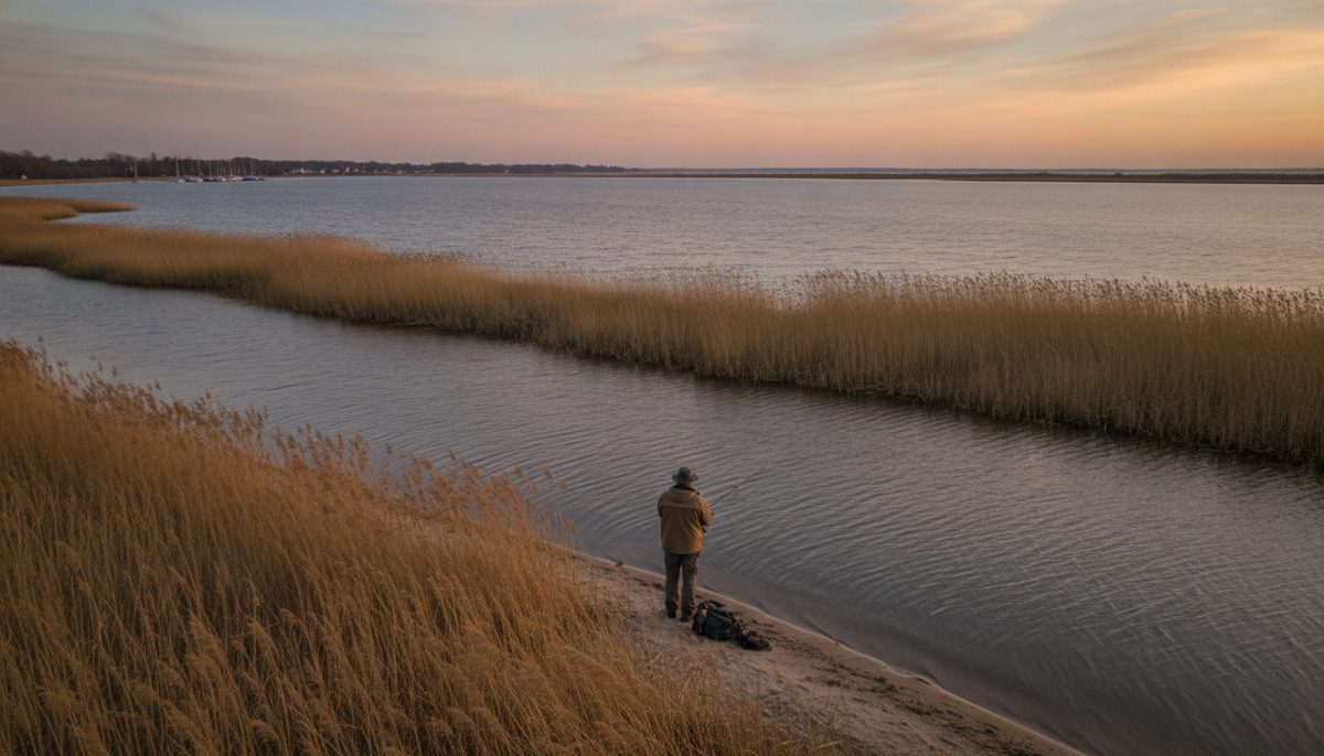 Angeln in Rostock: Spots an Warnow, Breitling & Ostsee