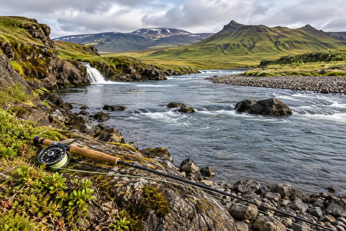 Angeln in Island: Lachs und Saibling im klarsten Wasser