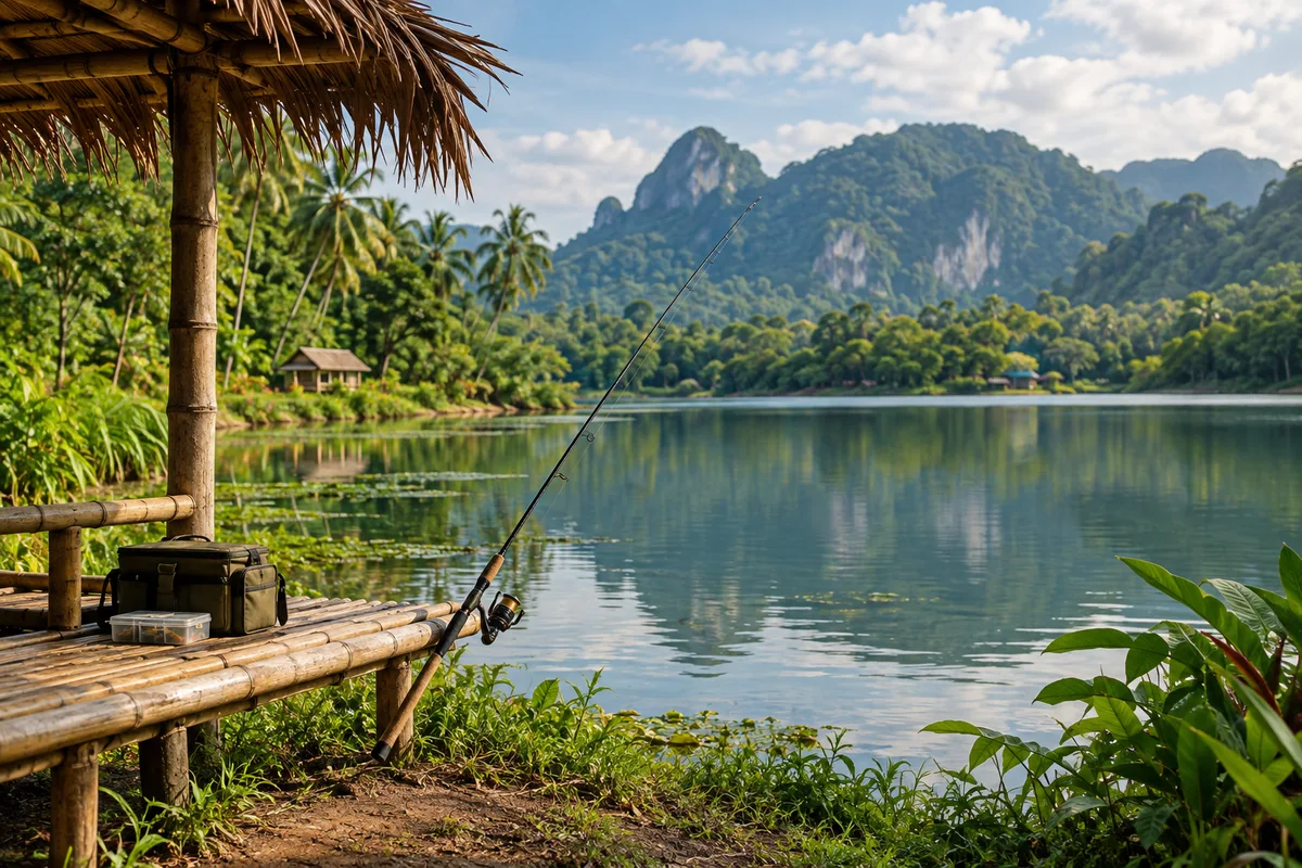 Angeln in Thailand: Monsterfische in den Angelseen