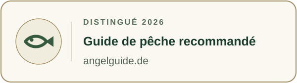 Guide de pêche recommandé — Bannière · claire